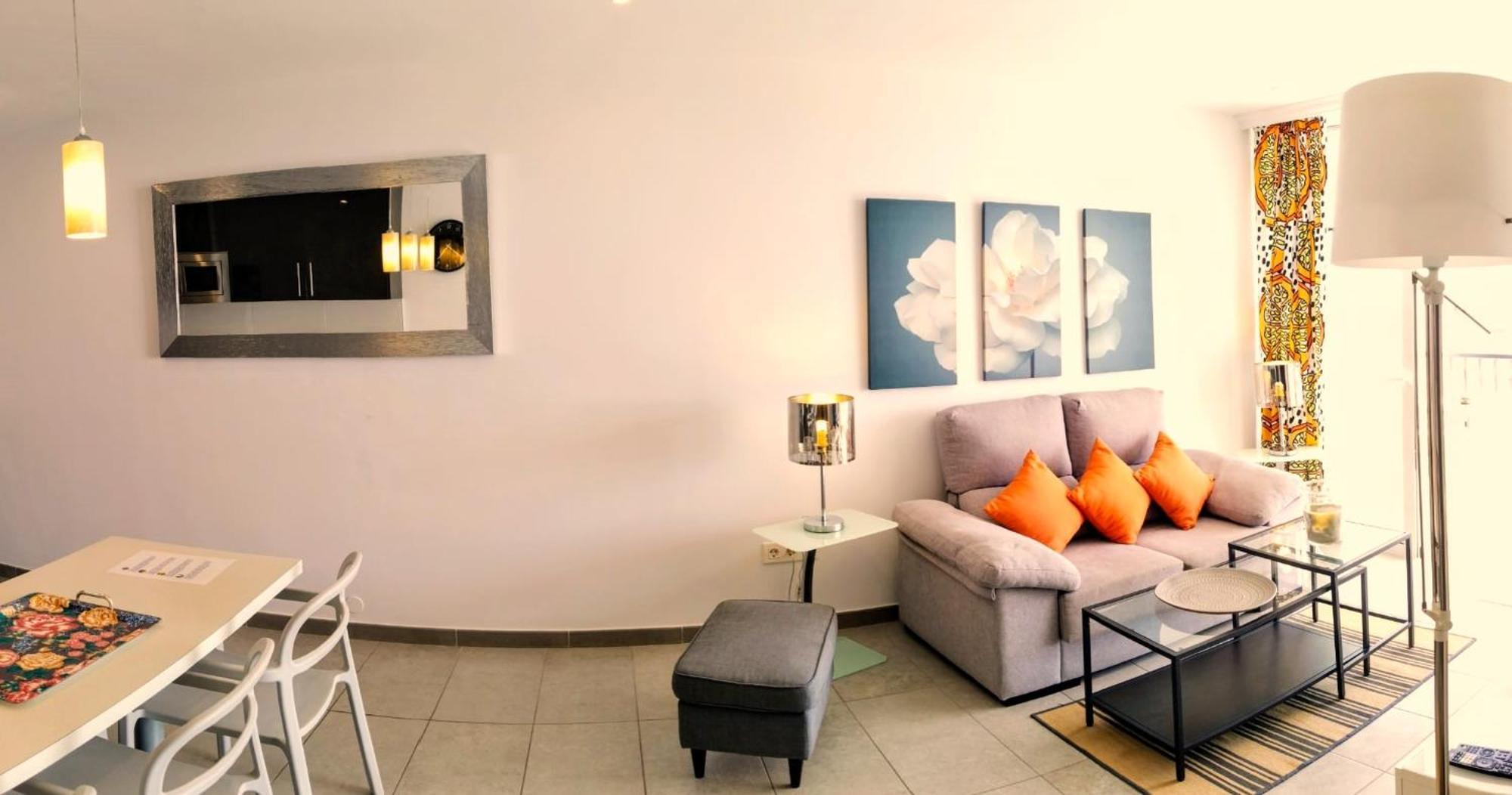 Los Cristianos Appartement Orange Trees Vue Mer Panoramique Los Cristianos (Tenerife) Exterior foto