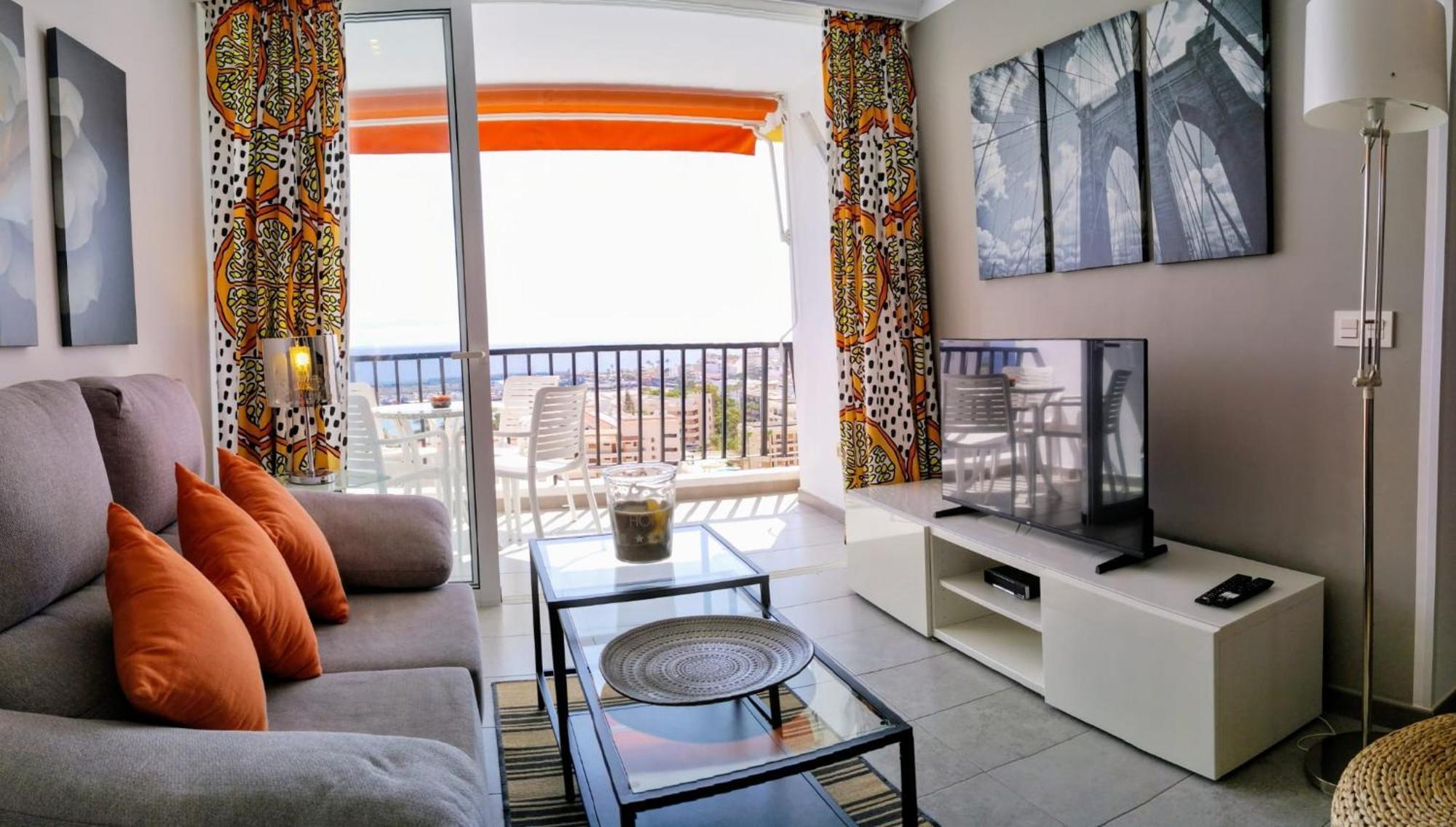 Los Cristianos Appartement Orange Trees Vue Mer Panoramique Los Cristianos (Tenerife) Exterior foto